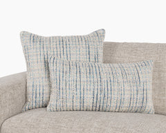 EQ Trona Blue/Ivory Multiple Sizes Throw Pillow (Set of 2) - Ornate Home