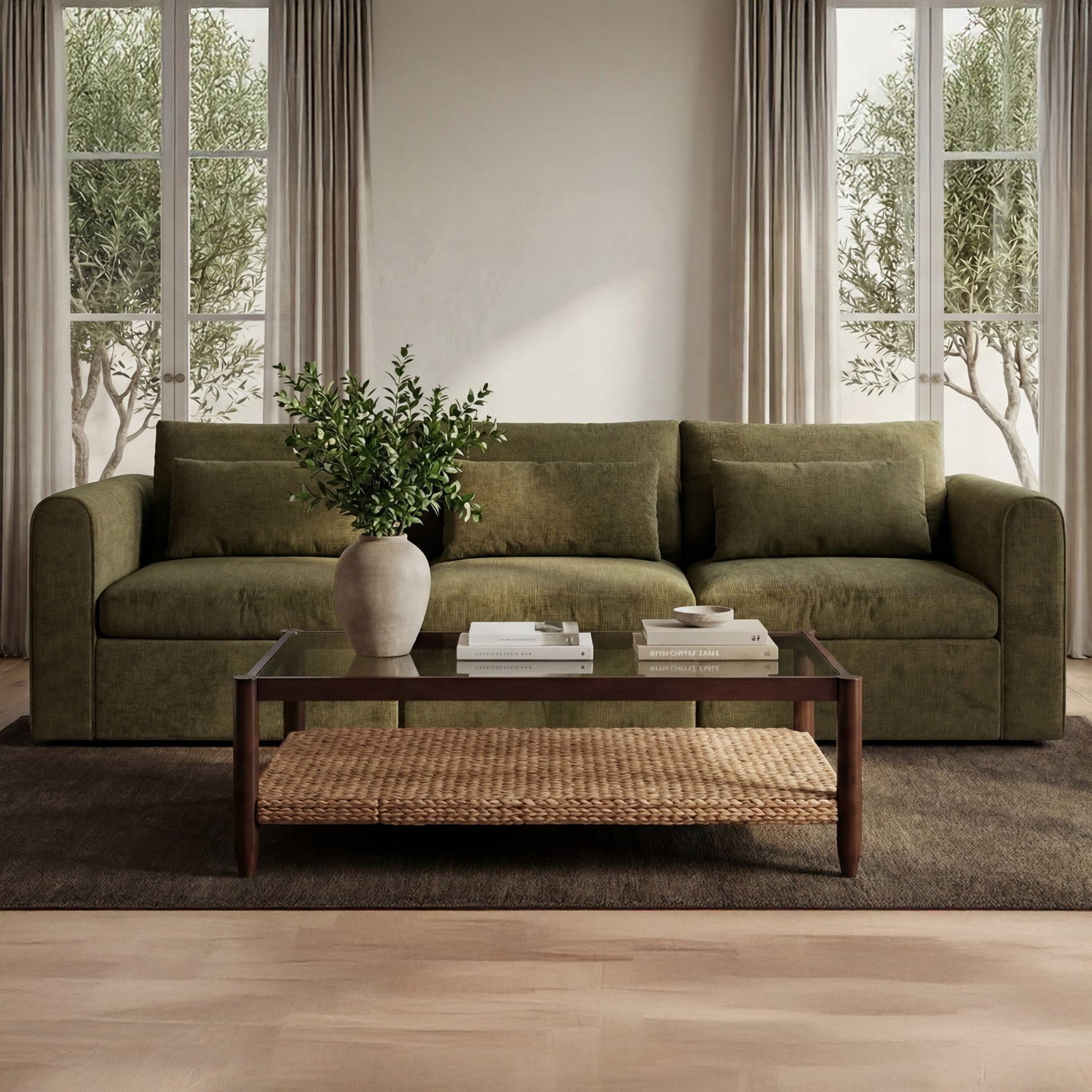 Beth Brown Coffee Table