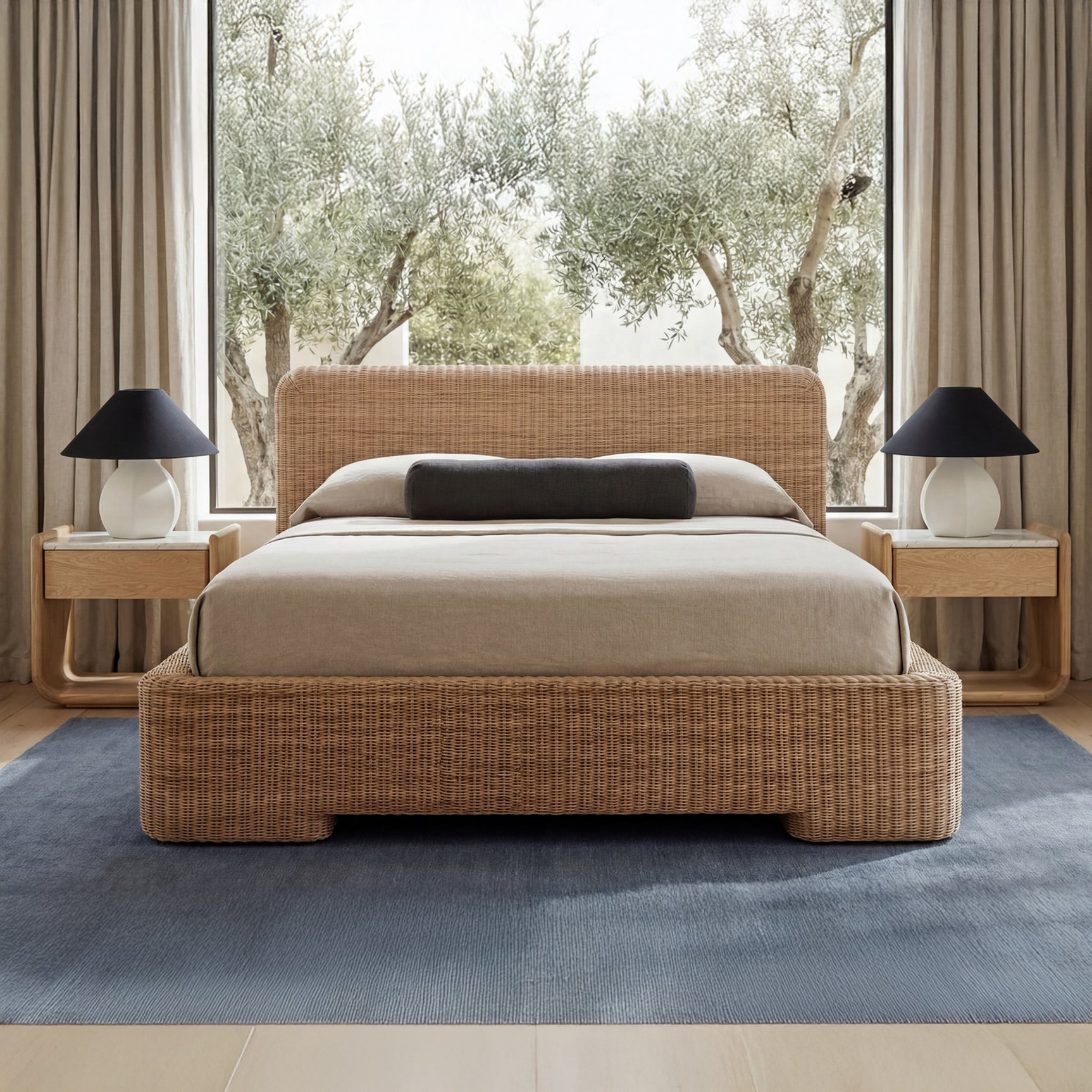 Claudia Natural Bed King