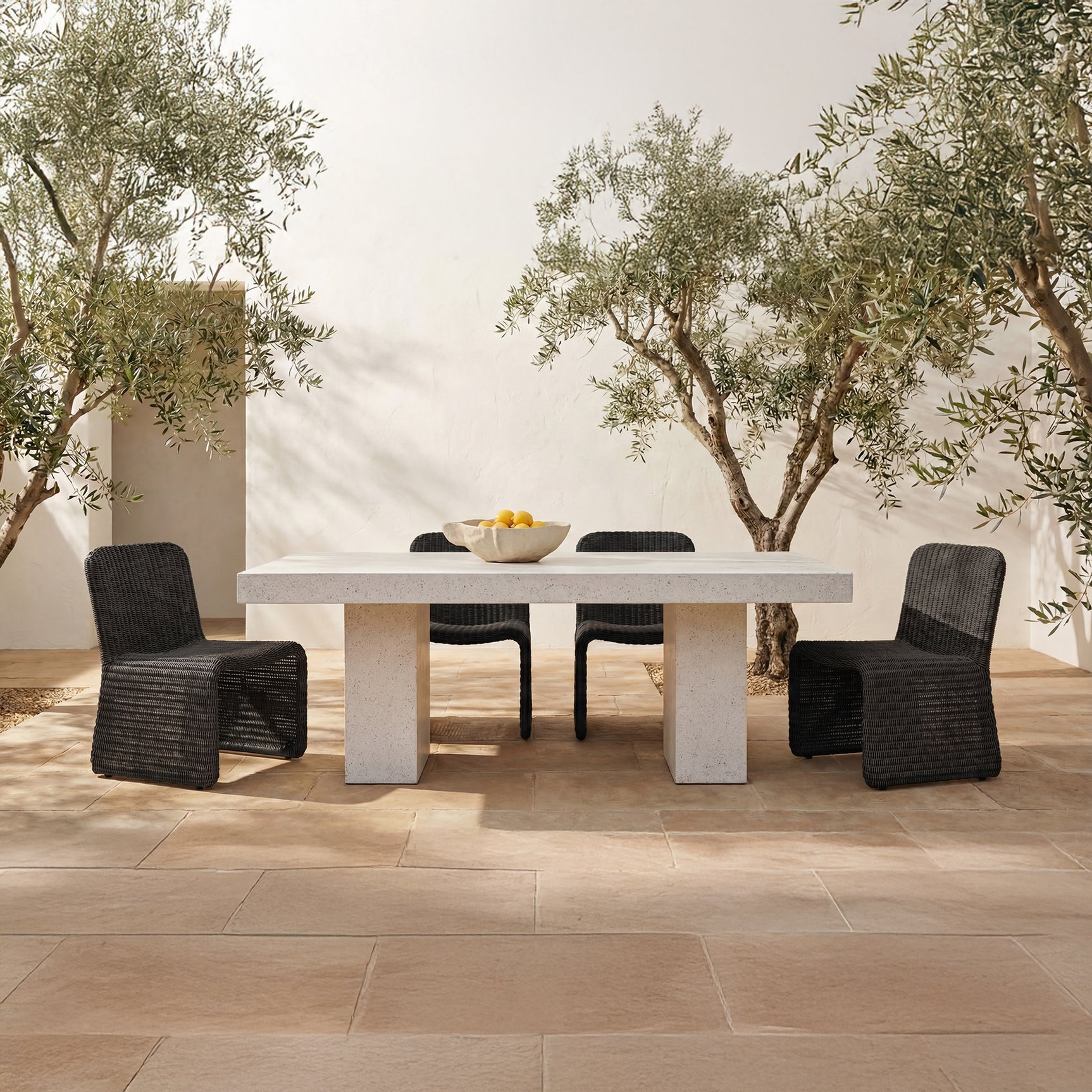 Ella Charcoal Outdoor Dining Chair (Set of 2)