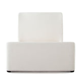 Eve Ivory Fabric Bed - Ornate Home