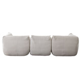 Ezra Cream Fabric 5-Pc Sectional 122" x 122" - Ornate Home