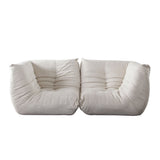 Ezra Cream Fabric 3-Pc Sectional - Ornate Home