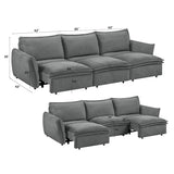 Eaden Gray Power Sofa Sleeper - Ornate Home