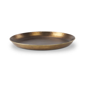 Eagan Brass Aluminium Tray Large - Ornate Home