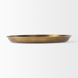 Eagan Brass Aluminium Tray Large - Ornate Home