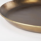 Eagan Brass Aluminium Tray Large - Ornate Home