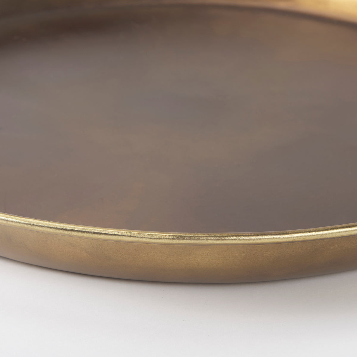 Eagan Brass Aluminium Tray Large - Ornate Home
