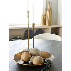 Eagan Brass Aluminium Tray Small - Ornate Home