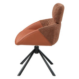Eamon Tan Arm Chair W/Swivel (Set-2)