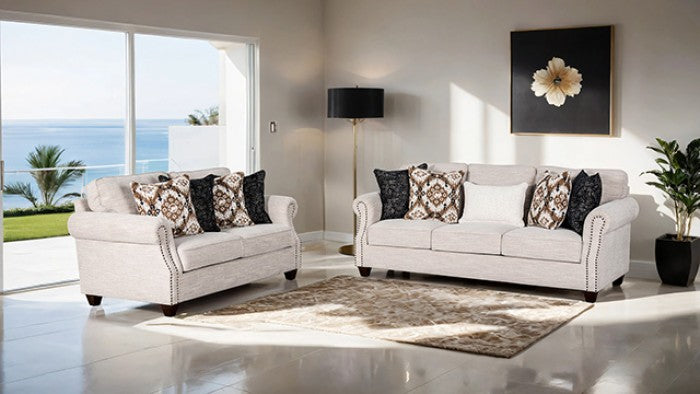 Earley Beige Sofa - Ornate Home