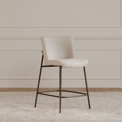 Early Beige Bar Stool - Ornate Home