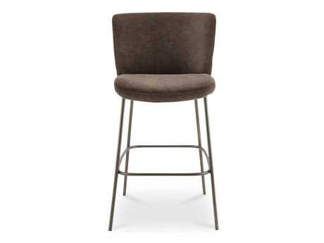 Early Dark Brown Bar Stool - Ornate Home