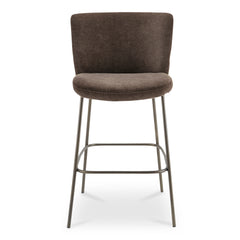 Early Dark Brown Bar Stool - Ornate Home