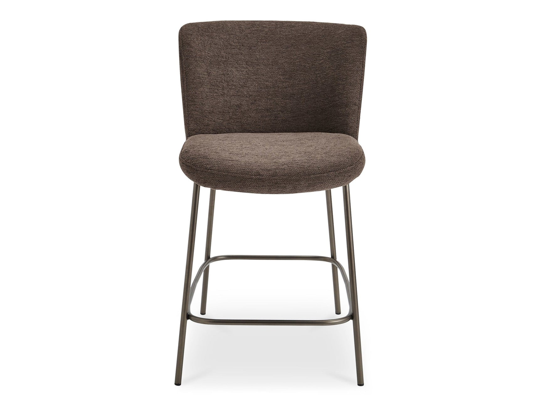 Early Dark Brown Counter Stool - Ornate Home