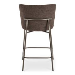 Early Dark Brown Counter Stool - Ornate Home
