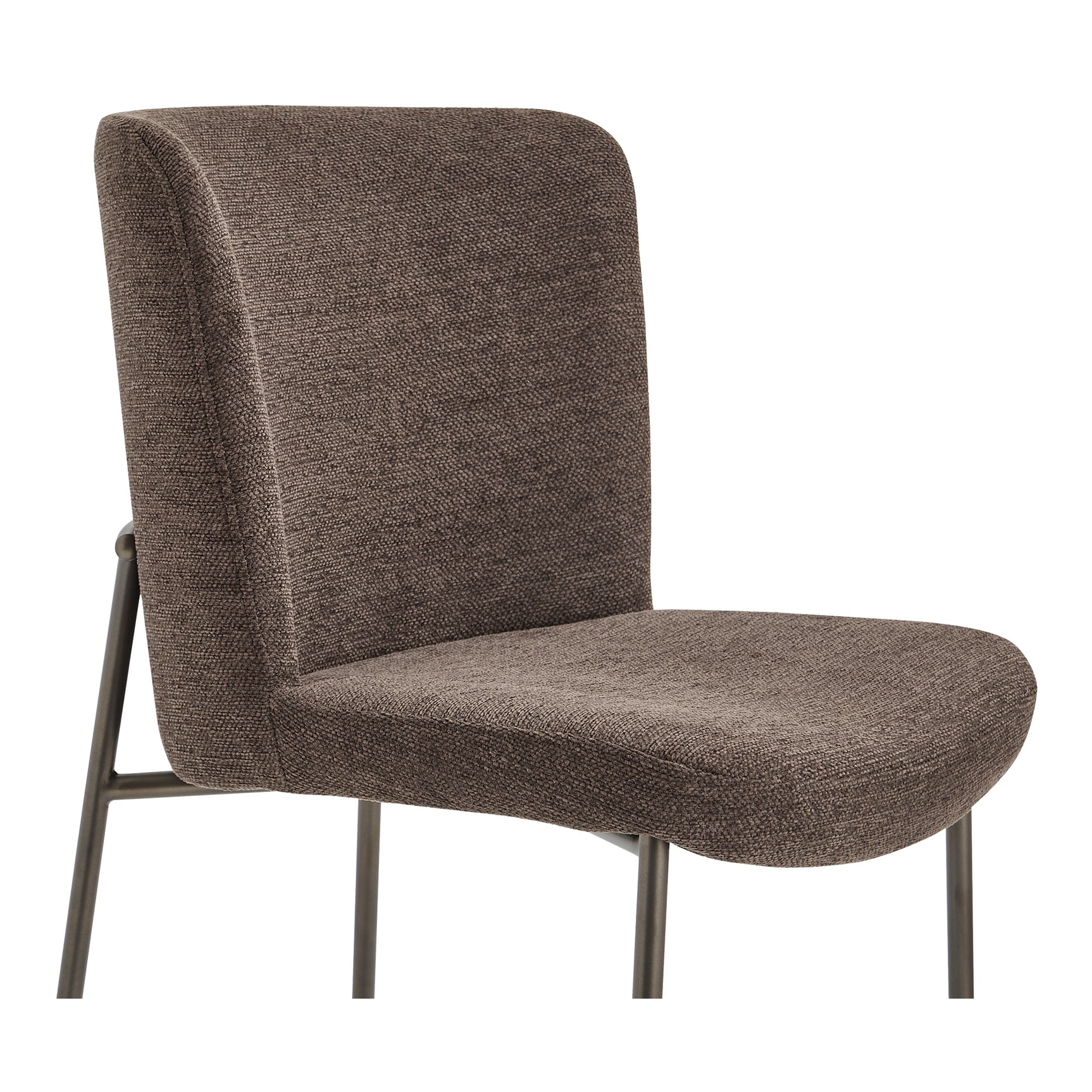 Early Dark Brown Dining Chair (Set of 2) - Ornate Home