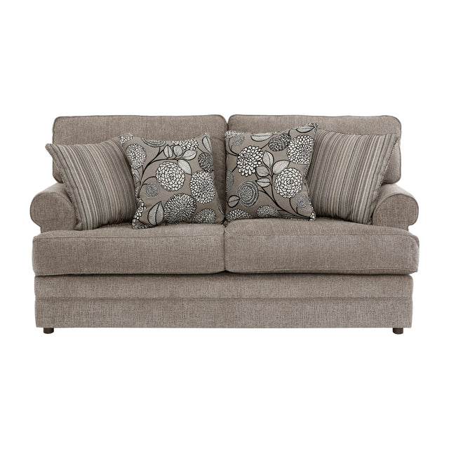 Earthen Beige Loveseat - Ornate Home