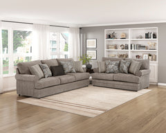 Earthen Beige Loveseat - Ornate Home