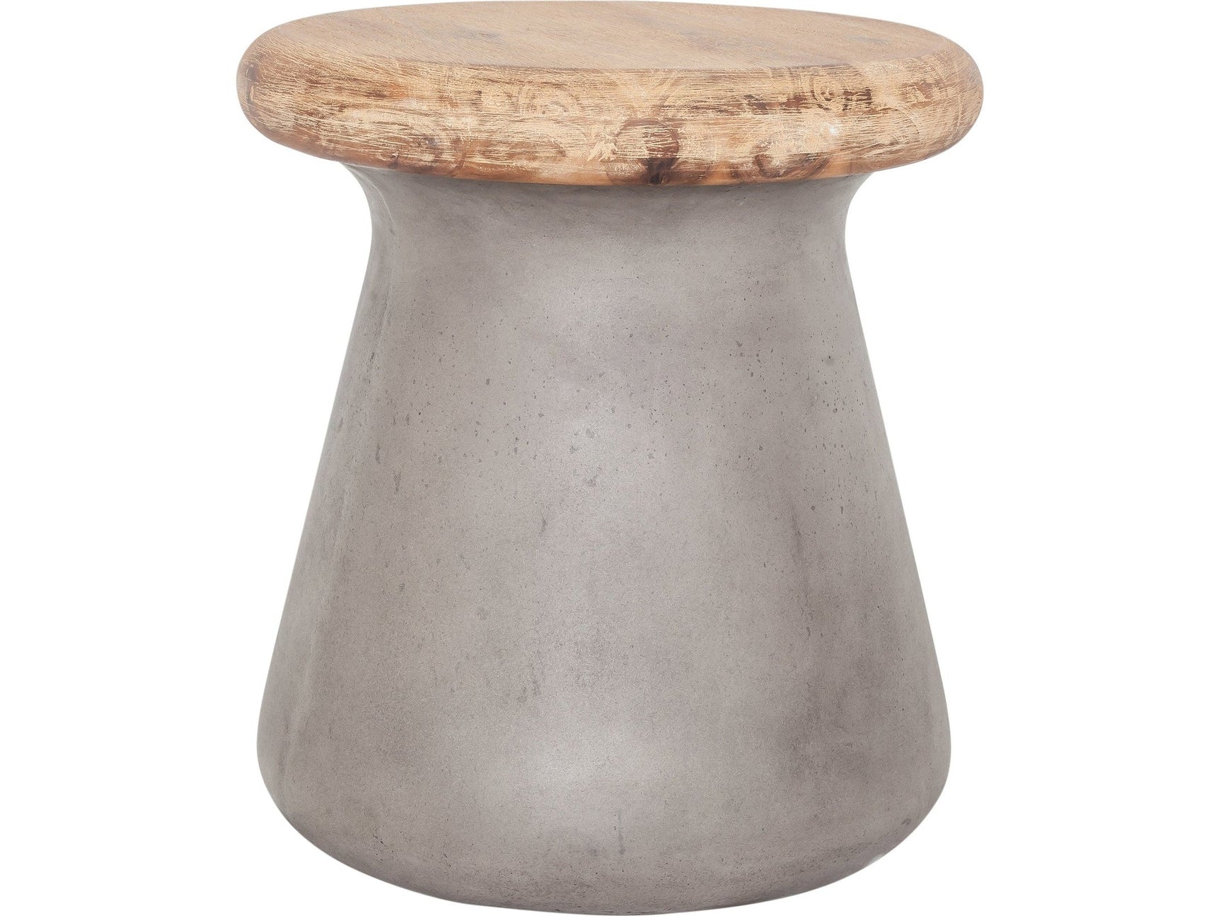 Earthstar Dark Grey Outdoor Stool - Ornate Home