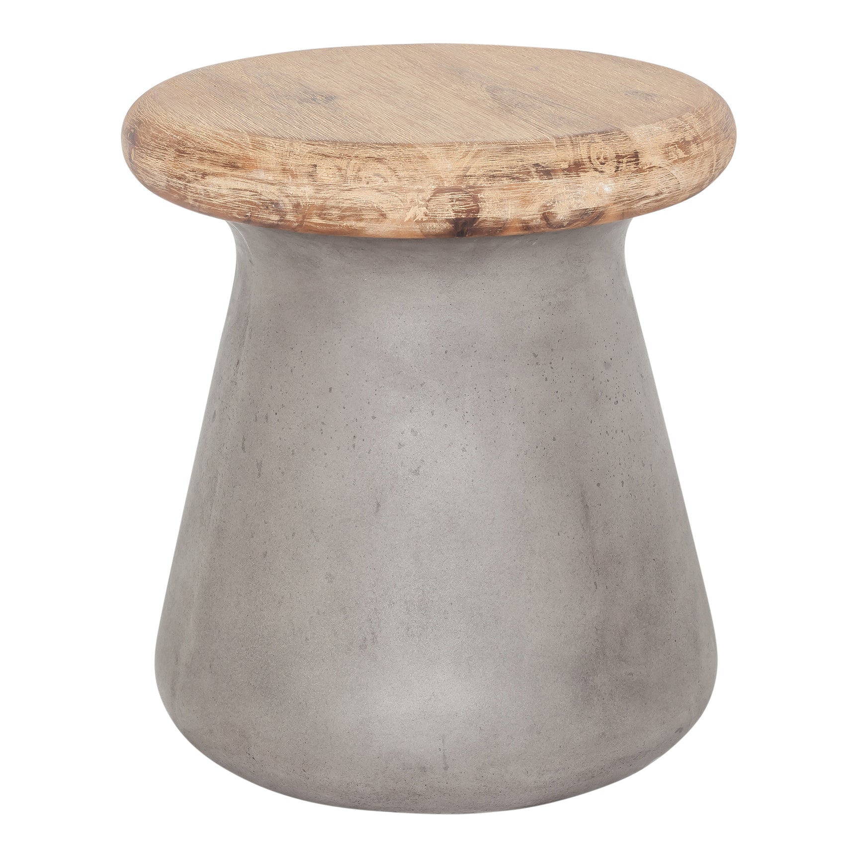 Earthstar Dark Grey Outdoor Stool - Ornate Home