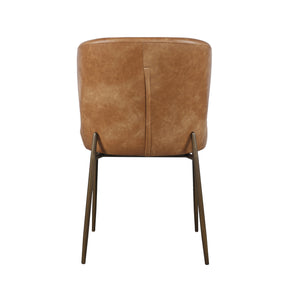 Easely Cognac Chair Cognac (Set of 2) - Ornate Home
