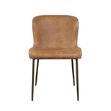 Easely Cognac Chair Cognac (Set of 2) - Ornate Home