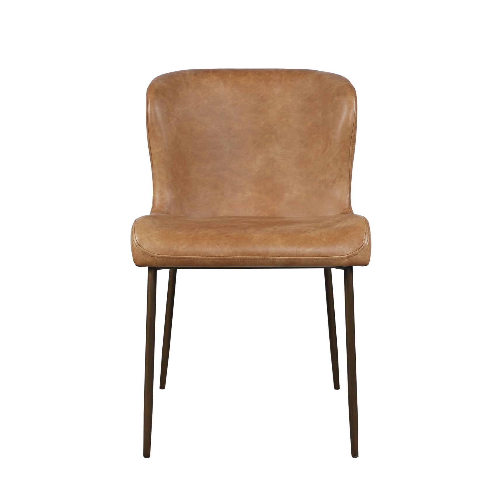 Easely Cognac Chair Cognac (Set of 2) - Ornate Home