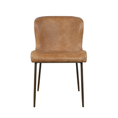 Easely Cognac Chair Cognac (Set of 2) - Ornate Home