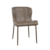 Easely Smoke Chair Smoke (Set of 2) - Ornate Home