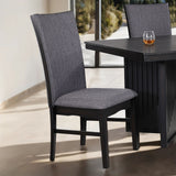 Easingwold Black 7 Piece Dining Set - Ornate Home