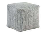 Easley Multi-Color Pouf - Ornate Home