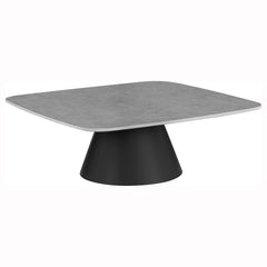 Eason Concrete 2-piece Cocktail Coffee Table Set Concrete - Ornate Home