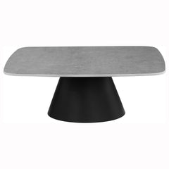 Eason Concrete 2-piece Cocktail Coffee Table Set Concrete - Ornate Home