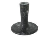 East Black Veined Marble Short Candle Holder - Ornate Home
