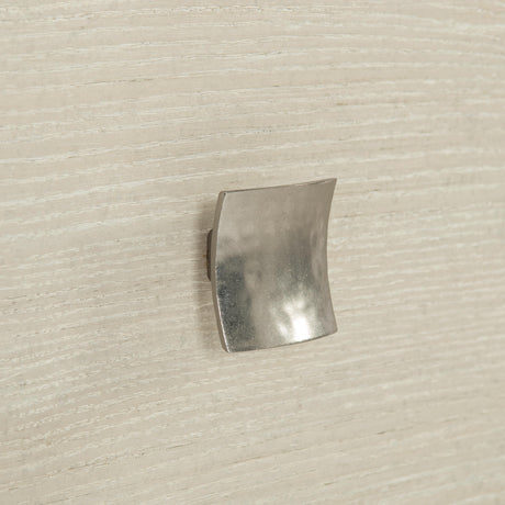 East Hampton Aged Silver/Cerused Linen Dresser - Ornate Home