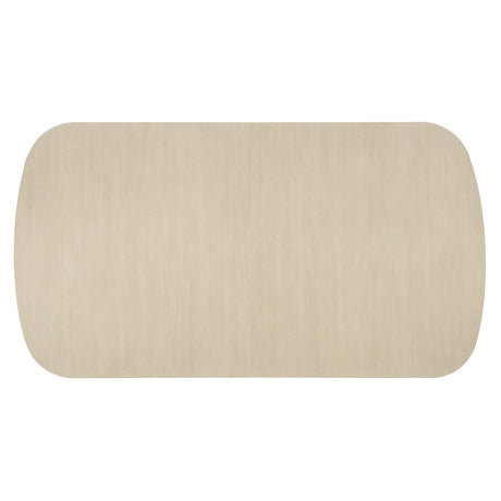 East Hampton Cerused Linen Dining Table - Ornate Home