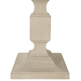 East Hampton Cerused Linen Dining Table - Ornate Home