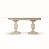 East Hampton Cerused Linen Dining Table - Ornate Home