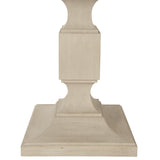East Hampton Cerused Linen Dining Table - Ornate Home