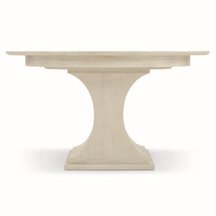 East Hampton Cerused Linen Dining Table - Ornate Home