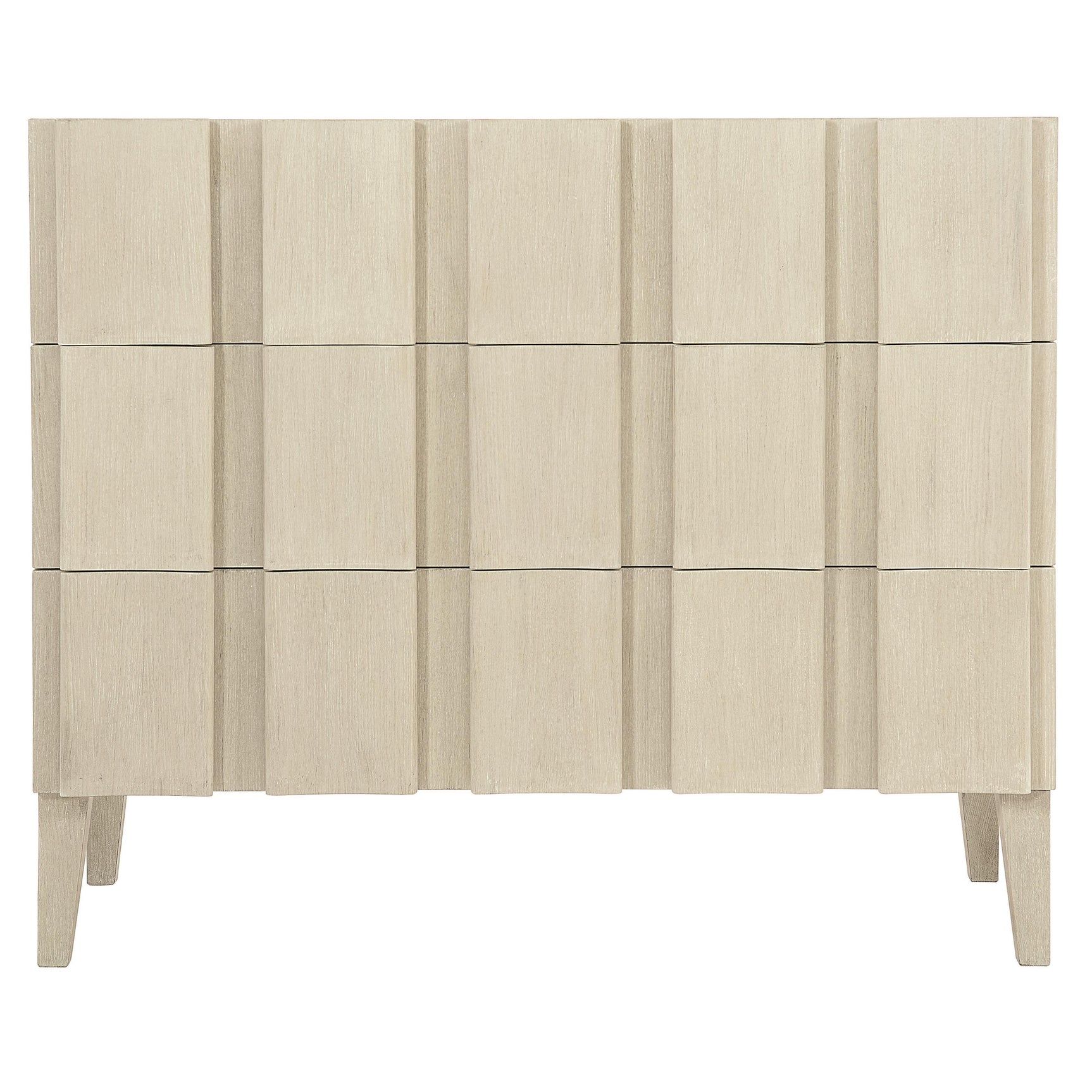 East Hampton Cerused Linen Drawer Chest - Ornate Home