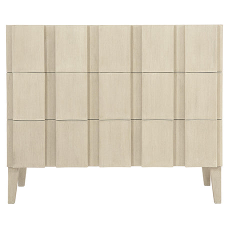 East Hampton Cerused Linen Drawer Chest - Ornate Home