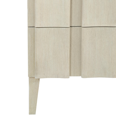 East Hampton Cerused Linen Drawer Chest - Ornate Home