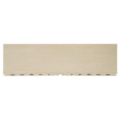 East Hampton Cerused Linen Entertainment Credenza - Ornate Home