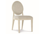 East Hampton Cerused Linen/Muted Grey Chair - Ornate Home