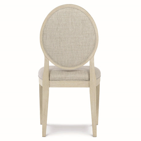 East Hampton Cerused Linen/Muted Grey Chair - Ornate Home