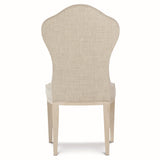 East Hampton Cerused Linen/Muted Grey Side Chair - Ornate Home