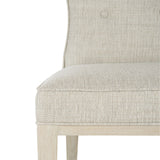 East Hampton Cerused Linen/Muted Grey Side Chair - Ornate Home