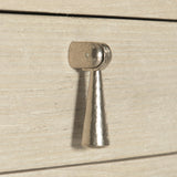 East Hampton Cerused Linen Nightstand - Ornate Home